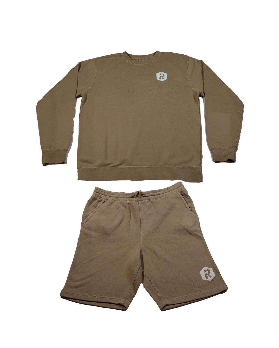 Crew Neck Athletic Short Set