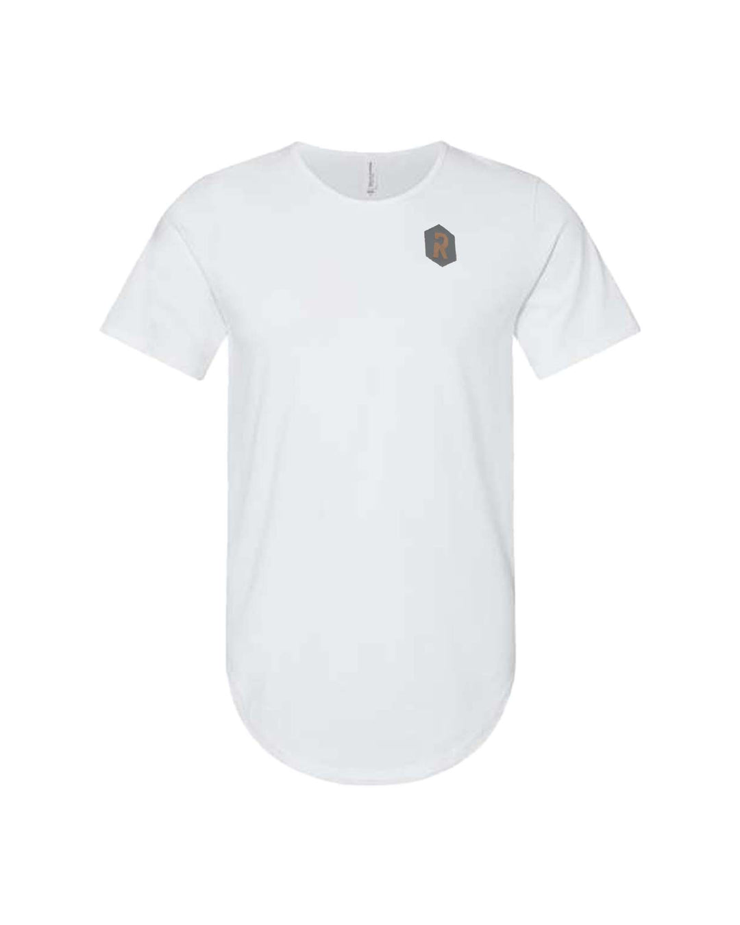 Curved Hem T-Shirt