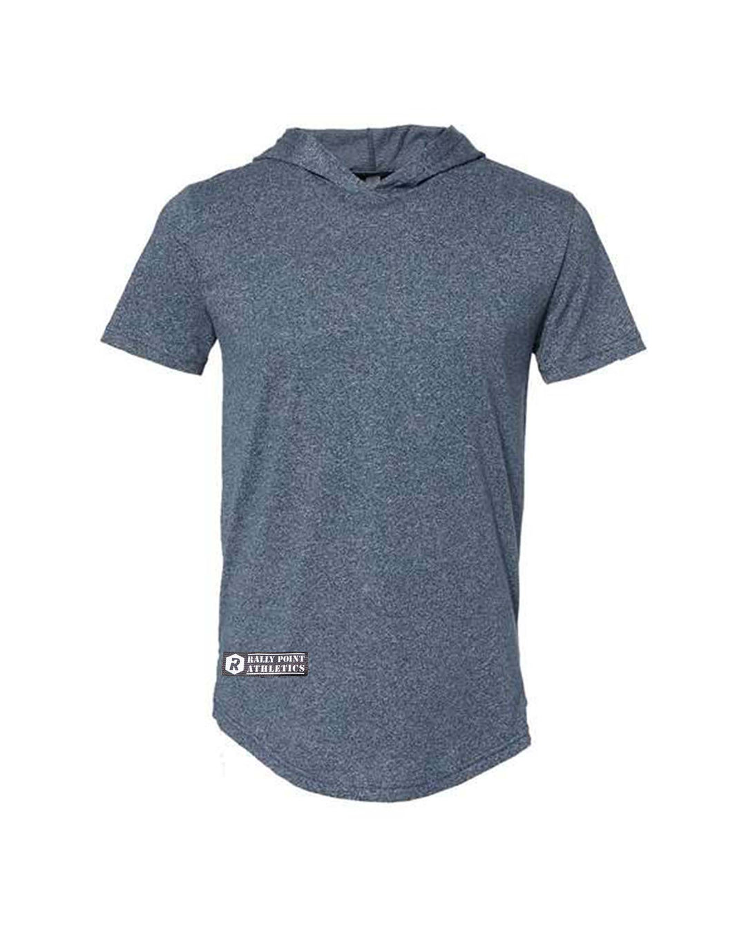 Mock Twist Short-Sleeve Hoodie